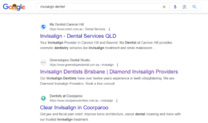 dentist seo brisbane